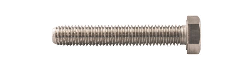 550415 Sekskantskrue A4 DIN933 (a)