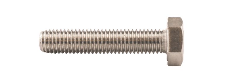 550423 Sekskantskrue A4 DIN933 (a)