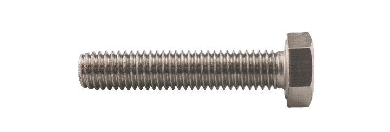 550414 Sekskantskrue A4 DIN933 (a) 550414 Sekskantskrue A4 DIN933 (a)