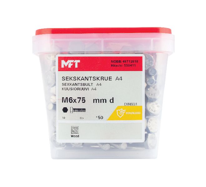 550411 - Sekskantskrue A4 (b)